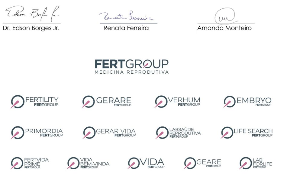 assinaturas e logos Unidades FertGroup